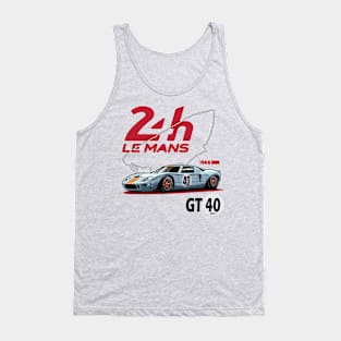 Le mans winner GT40 mk1 Tank Top